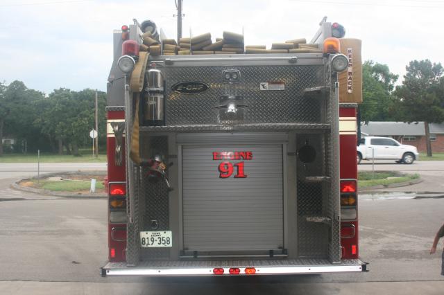 Engine 91 rear view