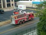 Engine 91 at The Lodge fire in Granbury